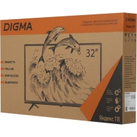 Телевизор Digma DM-LED32SBB35, 32",1920x1080, DVB-C/T2/S/S2, HDMI 2, USB 1, SmartTV, черный Телевизор Digma DM-LED32SBB35, 32",1920x1080, DVB-C/T2/S/S2, HDMI 2, USB 1, SmartTV, черный