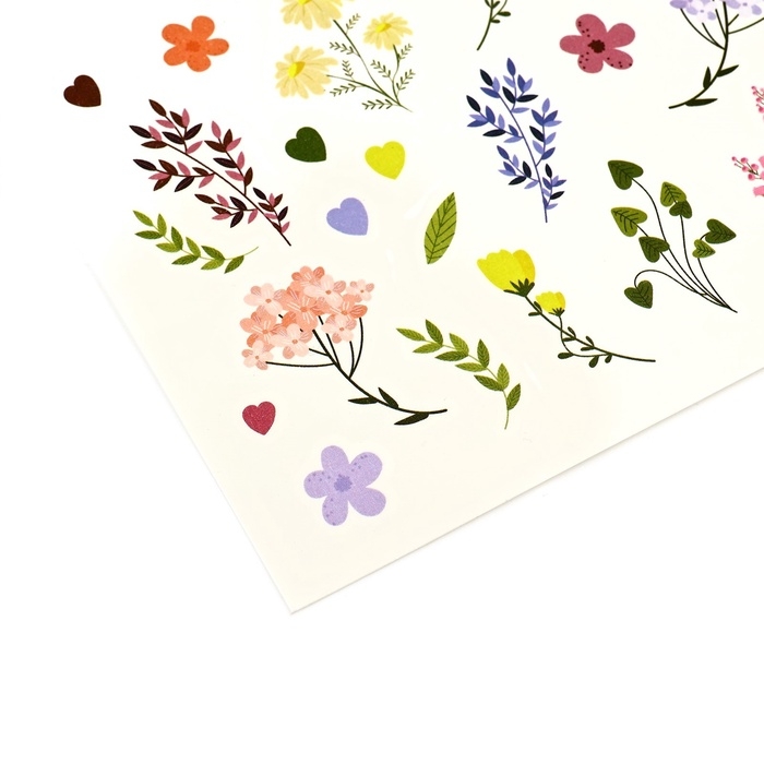 Переводные картинки для украшения яиц «Цветочки» на пасху, 15 х 10 см Переводные картинки для украшения яиц «Цветочки» на пасху, 15 х 10 см