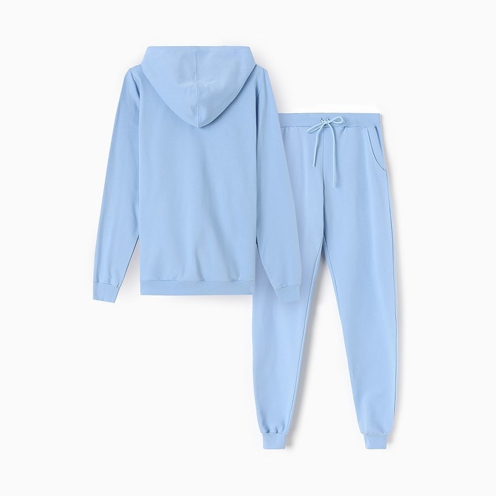 Комплект женский (фуфайка/брюки) НАЧЁС, цвет голубой, размер 46 Комплект женский (фуфайка/брюки) НАЧЁС, цвет голубой, размер 46
