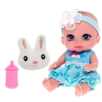 Пупс &laquo;Крошка. Пупс&raquo; с аксессуарами, голубой