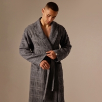 Халат вафельный мужской SL HOME: Chess "Гри Сандре", размер S, 100% хлопок, 340 г/м2 Халат вафельный мужской SL HOME: Chess "Гри Сандре", размер S, 100% хлопок, 340 г/м2