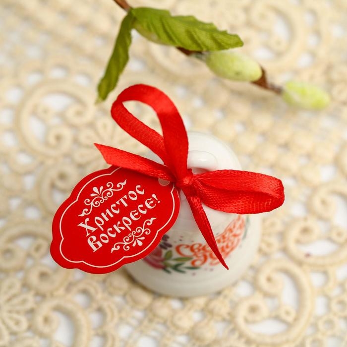Колокольчик пасхальный &laquo;Ангел акварель&raquo; на пасху, 4 х 5 см.