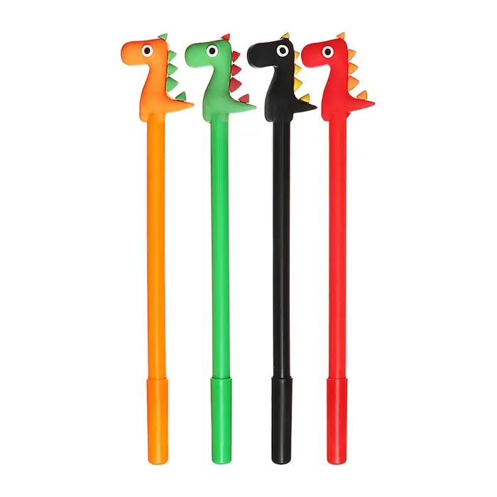 Ручка - прикол гелевая &laquo;Динозаврик&raquo; МИКС