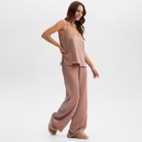 Комплект женский (майка, брюки) KAFTAN "Silk" р. 44, пудровый Комплект женский (майка, брюки) KAFTAN "Silk" р. 44, пудровый