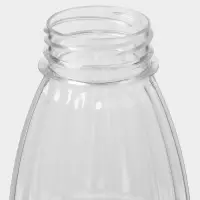 Бутылка "Италия" 500 мл , горло 0,38 см, круглая, цвет прозрачный