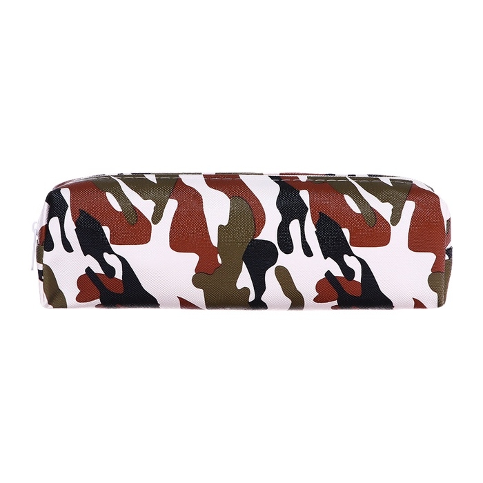 Пенал школьный &laquo;Миллитари&raquo;, на молнии, МИКС