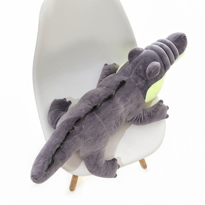 Мягкая игрушка «Крокодил», 80 см, цвет серый Мягкая игрушка «Крокодил», 80 см, цвет серый