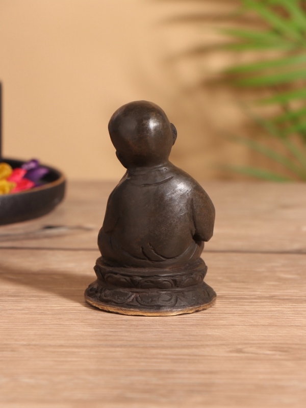 Сувенир бронза "Монах" 6х6х9 см