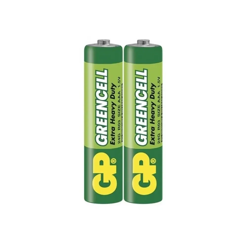 Батарейка GP GreenCell R03 AAA Shrink 2 Heavy Duty 1.5V