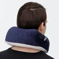 Дорожная подушка-массажер inRelax, синяя