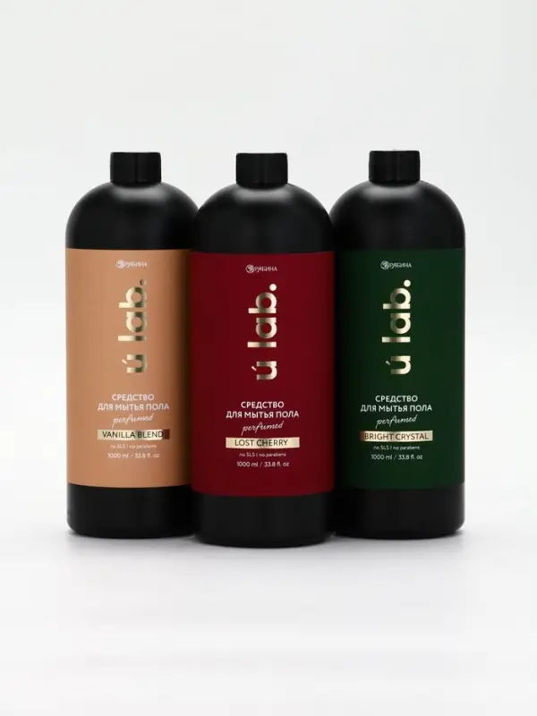 Средство для мытья пола парфюмированное, аромат Vanilla blend, 1000 мл, ULAB