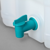 Канистра-умывальник, пищевая, 15 л, белая Канистра-умывальник, пищевая, 15 л, белая