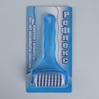 Массажёр «Рефлекс», 18 × 9 × 3 см, универсальный, с шипами, цвет синий/белый Массажёр «Рефлекс», 18 × 9 × 3 см, универсальный, с шипами, цвет синий/белый