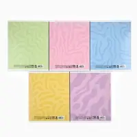 Тетрадь в клетку, 48 л., А5, на скрепке, блок №1 &laquo;Радость&raquo; МИКС