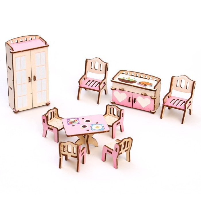 Кукольная мебель &laquo;&lrm;Гостиная&raquo;&lrm;