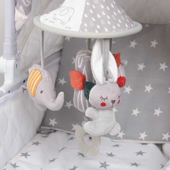 Подвеска - погремушка &laquo;Карусель Бонни&raquo;, прорезыватель, на кроватку, коляску, Крошка Я