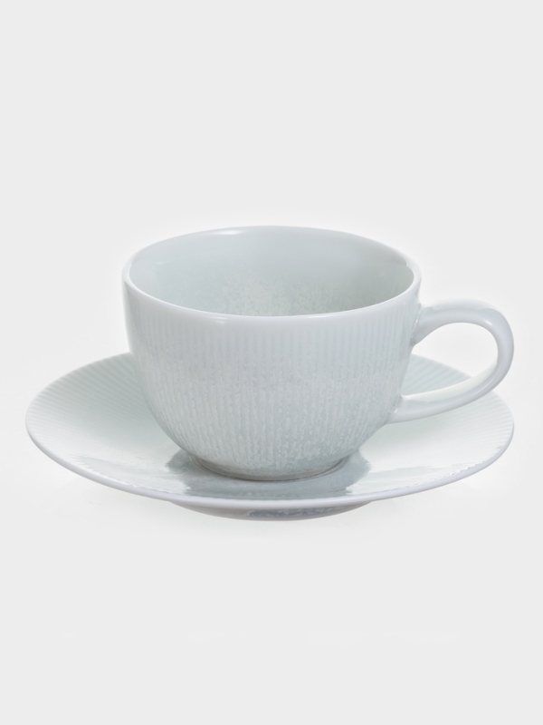 Чайная пара Magistro "Willow" 220 мл, блюдце 15,5х2,1, чашка 12,1х9,3х6,2 см