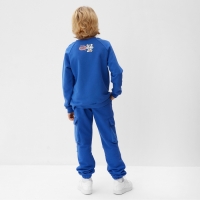 Свитшот детский MINAKU, цвет синий, рост 158 см Свитшот детский MINAKU, цвет синий, рост 158 см