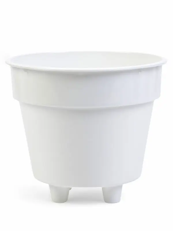 Горшок "Клевер" 4,5 л, D-20 см, h-18 см, цвет белый