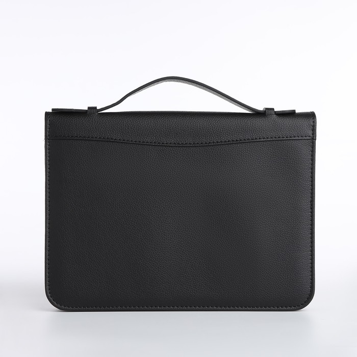 Папка для документов, А5, цвет чёрный Папка для документов, А5, цвет чёрный