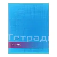 Тетрадь 48 листов в линейку Calligrata &laquo;Цвет и графика&raquo;, обложка мелованная бумага, блок №2, белизна 75% (серые листы), МИКС