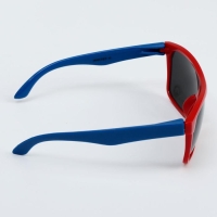 Очки солнцезащитные детские OneSun, UV 400, 13&times;12.5&times;5.5 см, оправа микс, линза сплошная тёмная