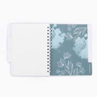 Блокнот с разделителями А6, 48 листов "Мир начинается с тебя"