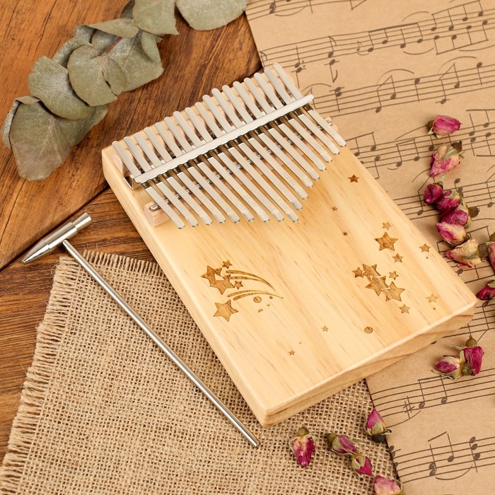 Калимба Music Life 17 нот, звездное небо Калимба Music Life 17 нот, звездное небо