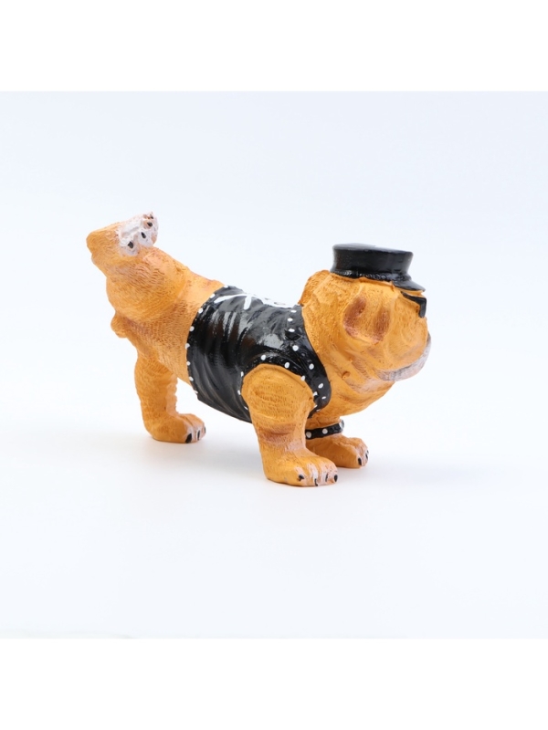 Фигурка "Бульдог хулиган" 13х6х10см
