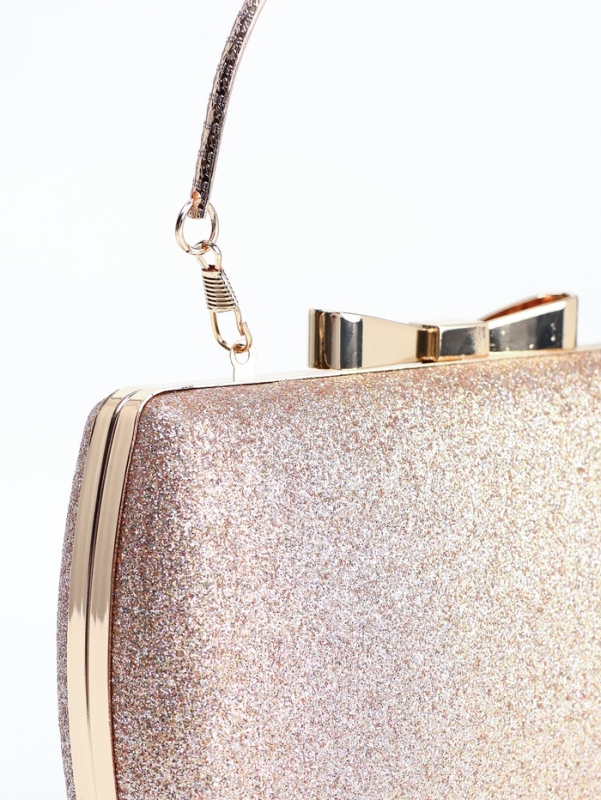 Сумка жен, 18.5*4.5*12, отд на фермуаре, цепь, розовый