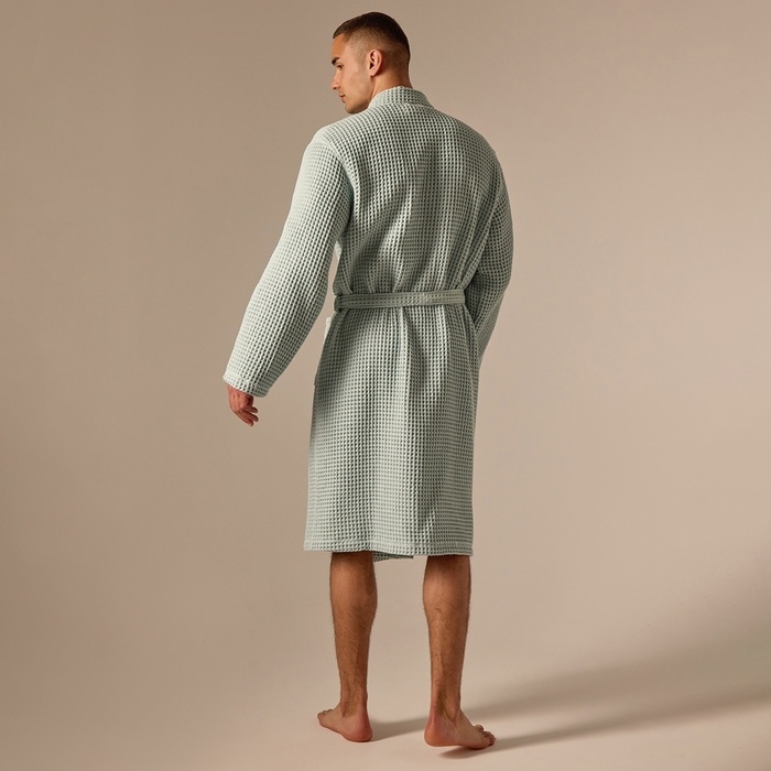 Халат вафельный мужской SL HOME: Boho Халат вафельный мужской SL HOME: Boho "Аззура", размер XL, 100% хлопок, 280 г/м2