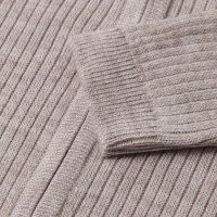 Костюм детский вязаный (кофта и брюки) MINAKU, цвет бежевый, рост 122 см