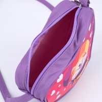 Сумка детская для девочки &laquo;Собачка&raquo;, сиреневая, 19&times;17&times;5 см