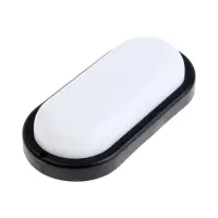 Светильник светодиодный Включай герметичный, 17 Вт, 1445 Лм, IP65, 6500К, овал, черный