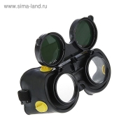 Очки защитные ТУНДРА, с затемненным и обычным минеральными стеклами