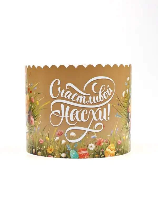 Ободок для кулича на пасху &laquo;Цветочной пасхи&raquo;, 41.6&times;10 см