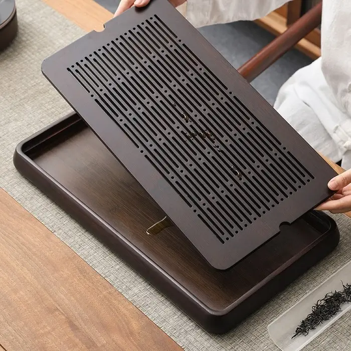 Поднос для чайной церемонии, чабань, 48 х 26.5 х 4 см, бамбук