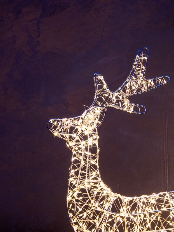 Фигура световая FROSTY "Олень", 55х40х10, 720 LED, 220V, свечение тёплое белое