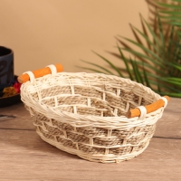 Корзина плетеная 25x19x9 см, ротанг