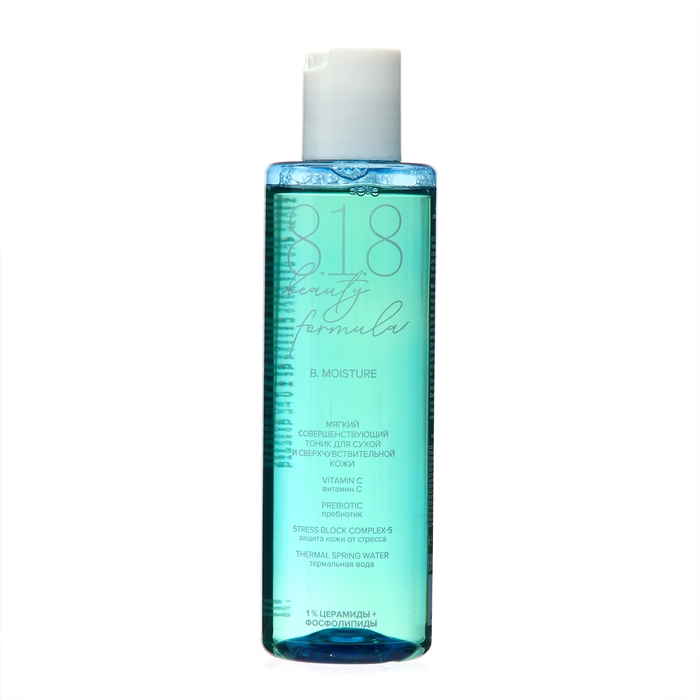 Тоник 8.1.8 Beauty Formula Estiqe для сухой и сверхчувствительной кожи, 200 мл Тоник 8.1.8 Beauty Formula Estiqe для сухой и сверхчувствительной кожи, 200 мл