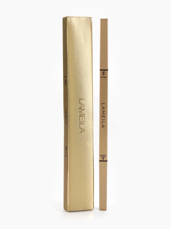 Водостойкий автоматический карандаш для бровей с щеточкой, коричневый, 3 гр Водостойкий автоматический карандаш для бровей с щеточкой, коричневый, 3 гр