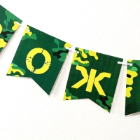 Гирлянда бумажная на ленте &laquo;Военная&raquo;