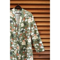 Халат мужской Этель "Генеральская банька" рукав 3/4, размер 46-48, вафля 200г/м2, 100% хлопок Халат мужской Этель "Генеральская банька" рукав 3/4, размер 46-48, вафля 200г/м2, 100% хлопок