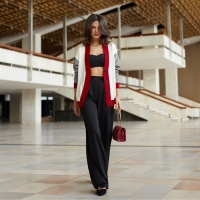 Кардиган на пуговицах женский MINAKU, экрю, размер 42 Кардиган на пуговицах женский MINAKU, экрю, размер 42