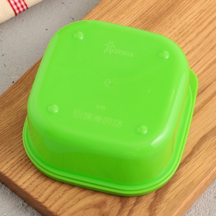 Ланч-бокс квадратный &laquo;Суть туризма&raquo;, 400 мл