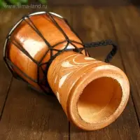 Сувенирный музыкальный инструмент "Барабан Джембе" 11,5х11,5х20 см МИКС