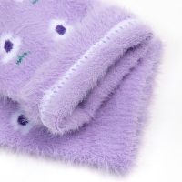 Носки женские махровые MINAKU &laquo;Цветочки&raquo;, размер 36-39 (23-25 см)