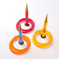 Кольцеброс уличный, 3 стойки, 6 колец Кольцеброс уличный, 3 стойки, 6 колец