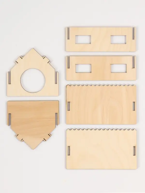 Домик для грызунов, 11,9 х 10 х 8,3 см