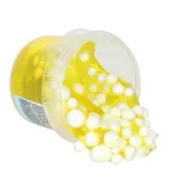 Слайм &laquo;Фантастическое существо&raquo;, с шариками, желтый
